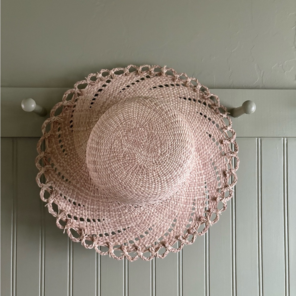 Natural Colored Woven Sun Hat